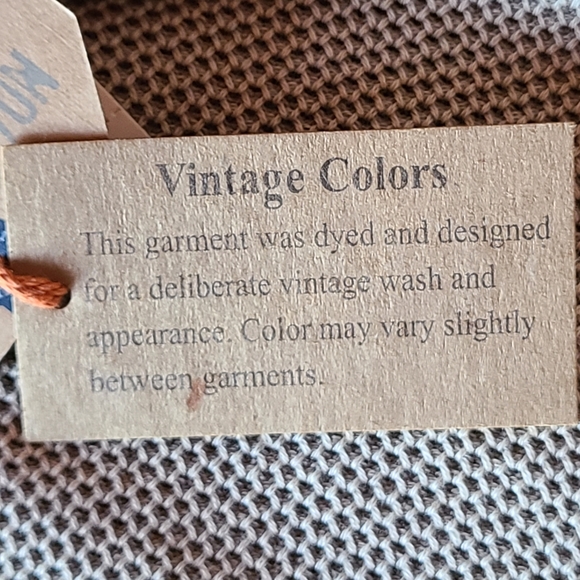 Weatherproof Vintage Men's Stonewash Textured Sweater - Picture 7 of 9